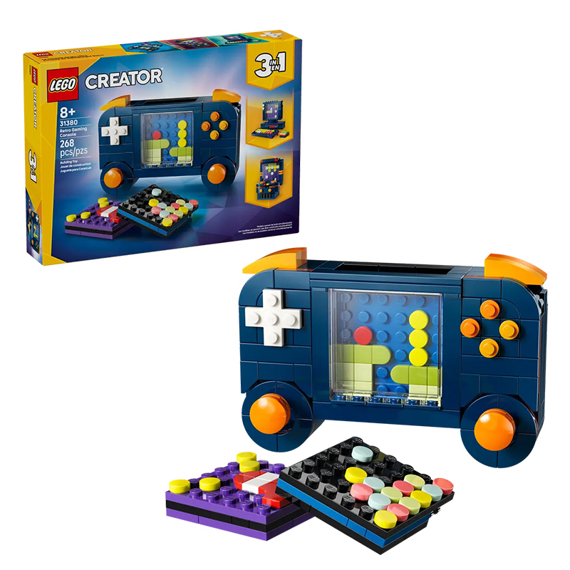 Retro Gaming Consoles - Klocki LEGO Creator 3w1 LG-31380 Retro