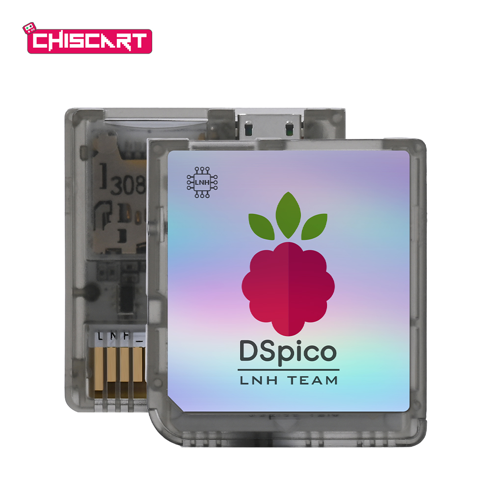 Retro Gaming Accessories - Chiscart Transparent Frosted MicroUSB DSpico Game