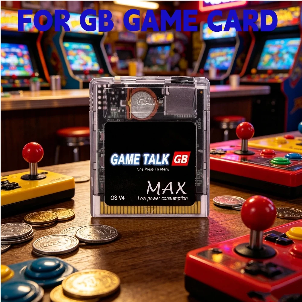 Retro Gaming Accessories - Klasyczna karta z grami na GBC,