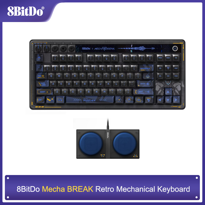 Retro Pc Gaming - Klawiatura mechaniczna 8BitDo Retro 87 -