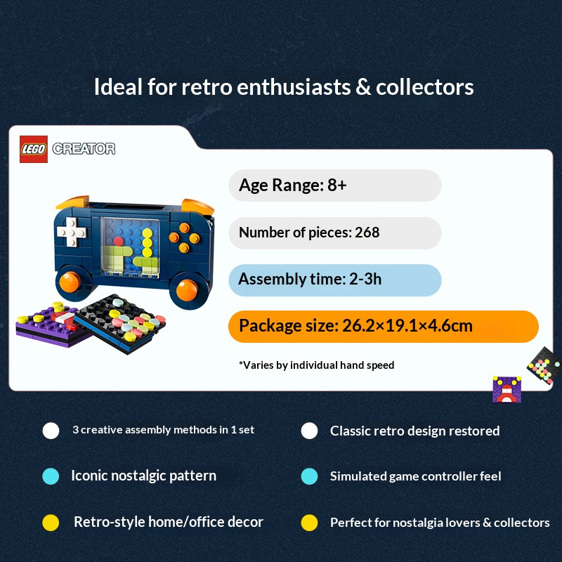 Klocki LEGO Creator 3w1 LG-313 – Retro Gaming Consoles recenzja i cena
