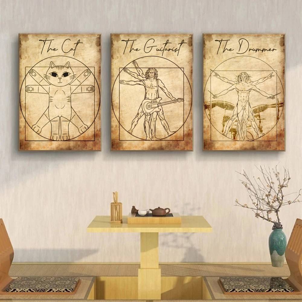 Plakat w stylu vintage Vitruvi – Retro Gaming Wallpaper recenzja i cena