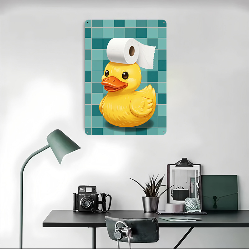 Plakat z kaczką w kapeluszu z  – Retro Gaming Wallpaper recenzja i cena