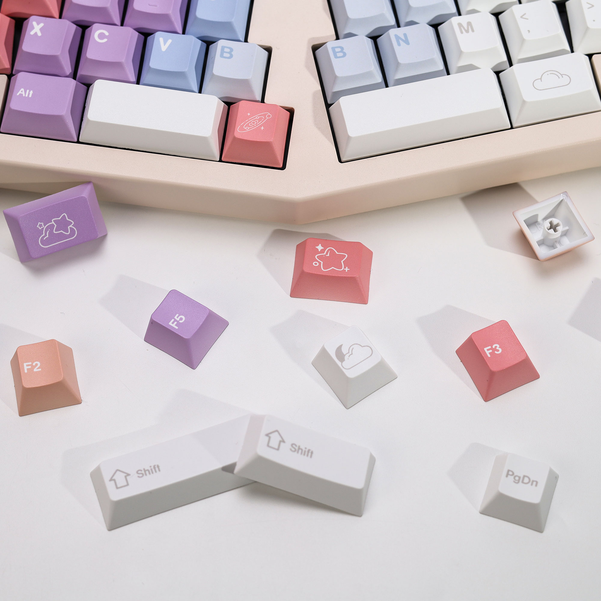 KBDiy Dreamscape Theme Keycaps – Retro Gaming Theme recenzja i cena