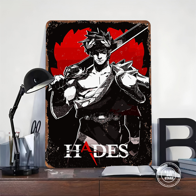 Metalowy plakat z motywem Hade – Retro Gaming Bar recenzja i cena