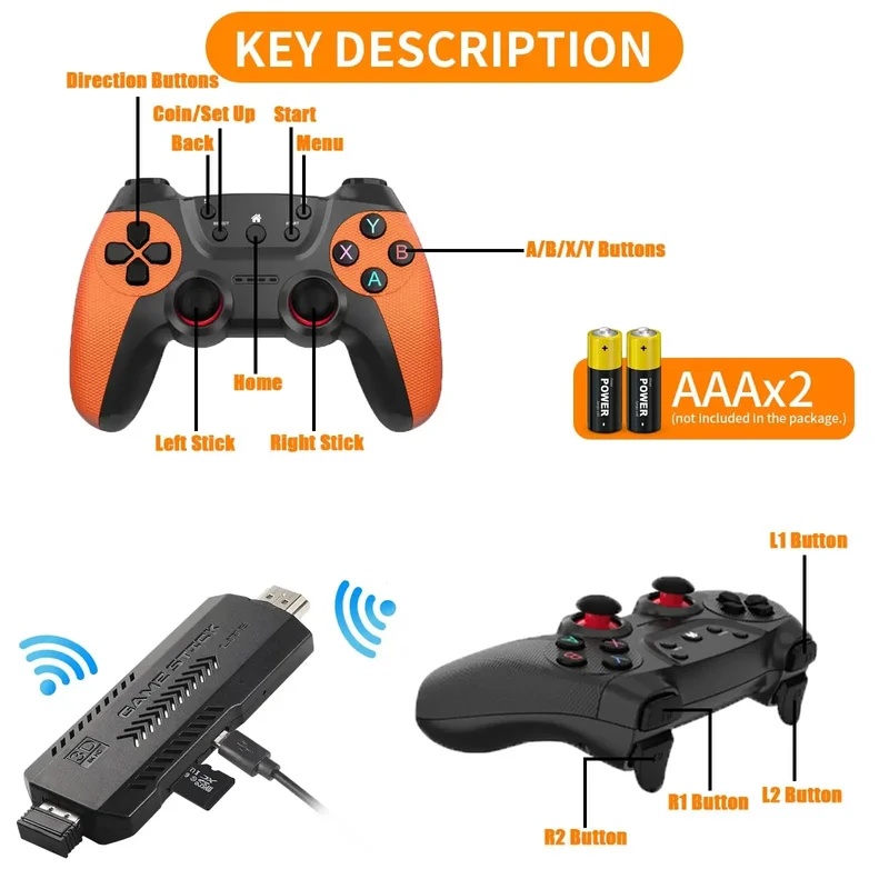 X2 Ultra Pro Retro Game Stick  – Retro Gaming Theme recenzja i cena