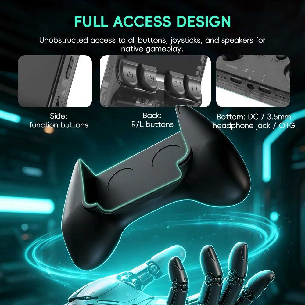 Data Frog R36S Game Grip Ergon – Retro Gaming Consoles recenzja i cena