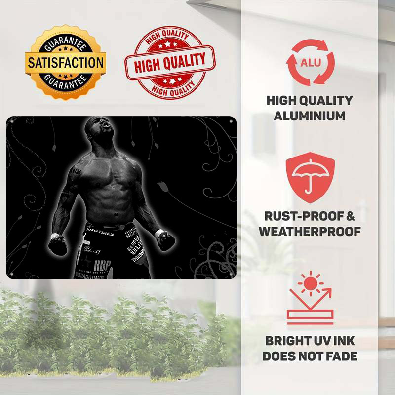 Plakat z teksturą 3D MMA Boxin – Retro Gaming Bar recenzja i cena