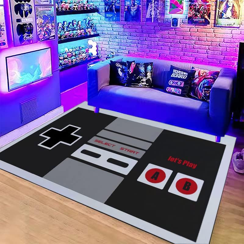 Dywan w stylu vintage z motywe – Retro Gaming Theme recenzja i cena