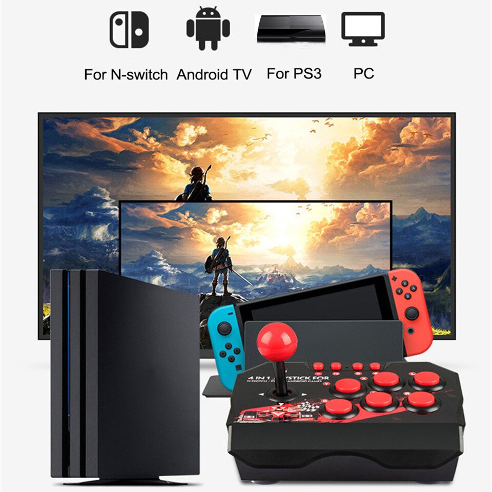 GAMINJA NS002 4 w 1 retro kons – Retro Gaming Theme recenzja i cena