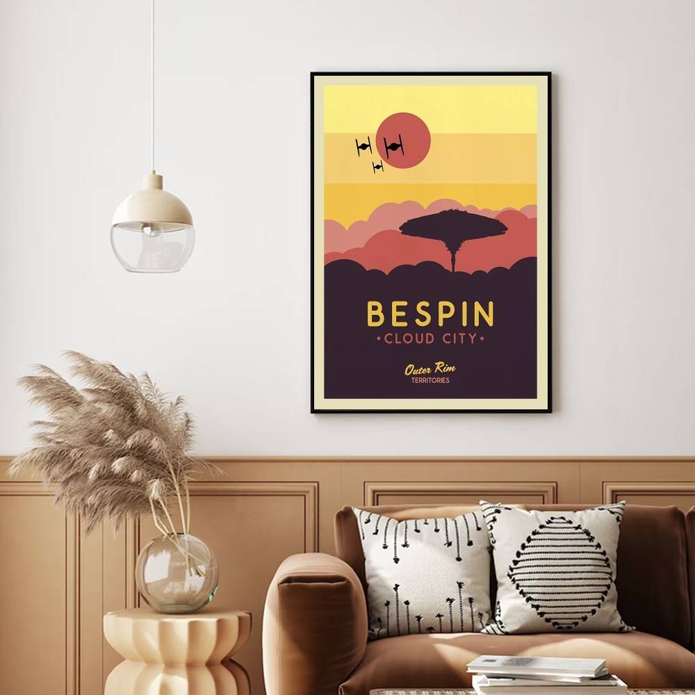 Retro Sci-fi Plakat Podróżnicz – Retro Gaming Wallpaper recenzja i cena