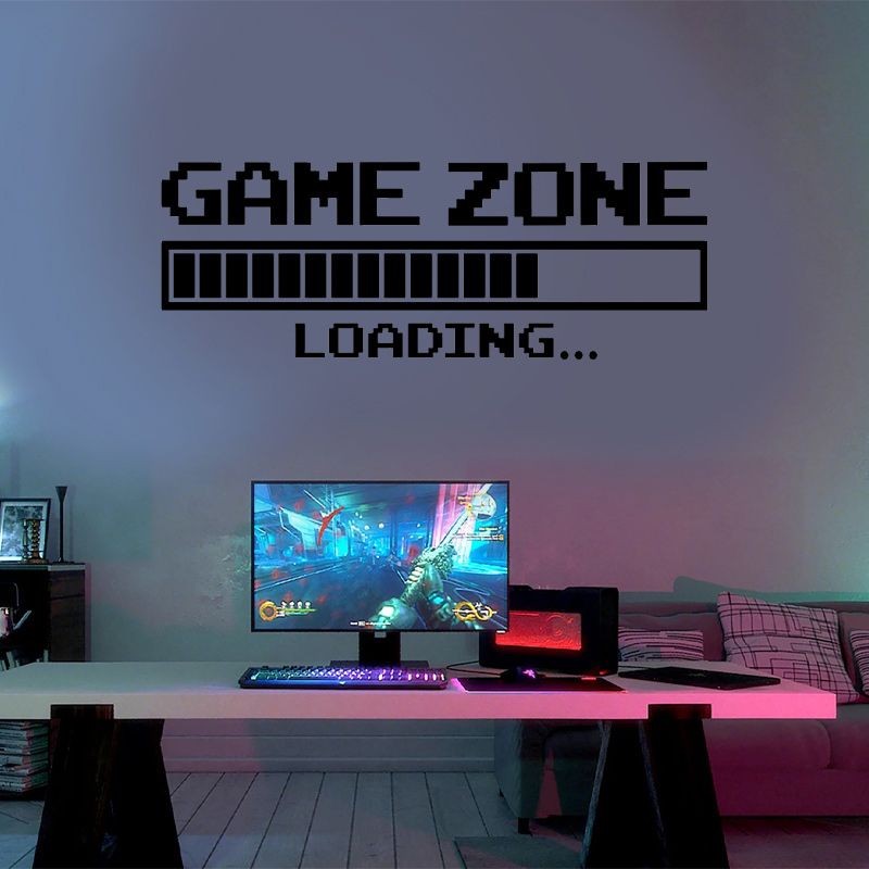 Gaming Zone Retro Loading Wall – Retro Gaming Wallpaper recenzja i cena
