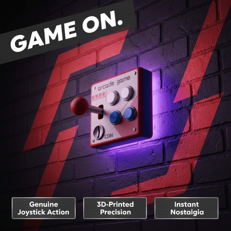 Płytka z przyciskami do gier r – Retro Gaming Style recenzja i cena